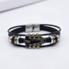Lederarmband mit Gitarrenmotiv