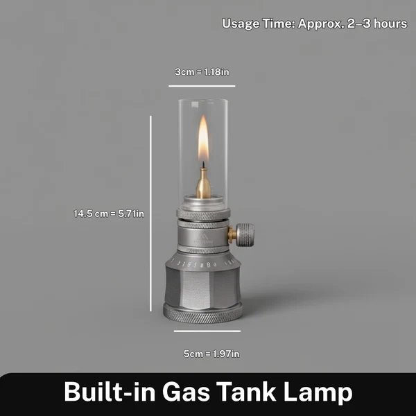 Mountain Peak Campsite Lampe