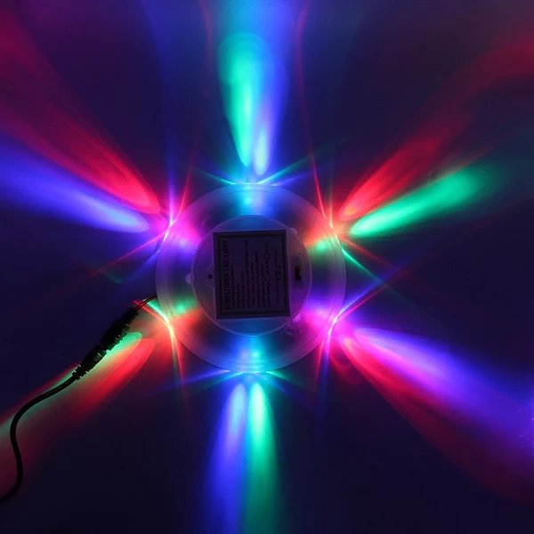 Schallaktivierte Laser Disco Party Lampe Hover Image