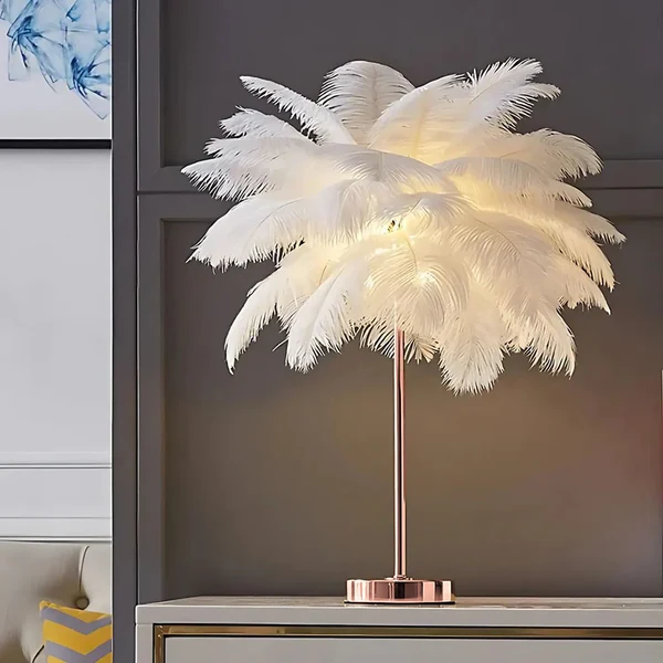 Atmosphärische Federpalmenlampe - LumaPalm