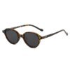 Damen Vintage-Inspirierte Sonnenbrille mit stilvollem ovalen Rahmen