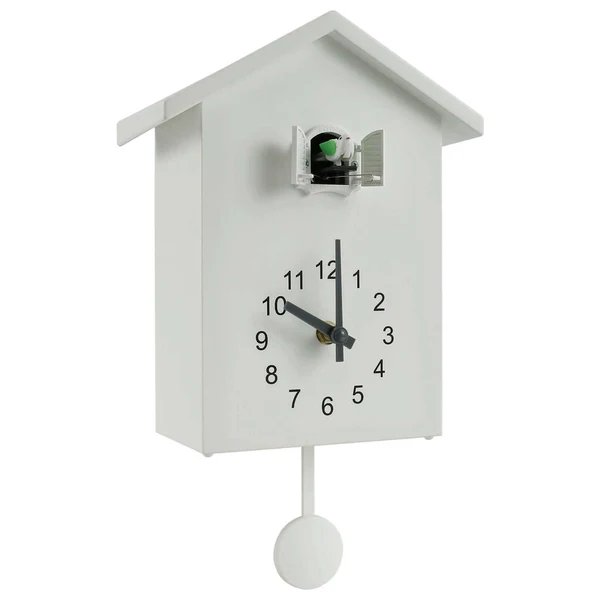 Zeitgenössische Kuckucksquarz-Wanduhr