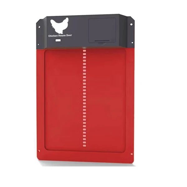 Intelligenter automatischer Hühnerstalltüröffner mit Lichtsensor und wasserdichtem Design