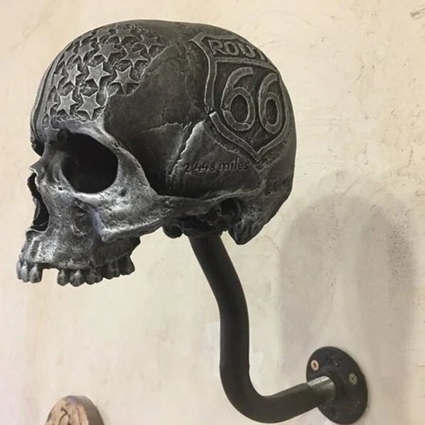 Skull Motorradhelm Halter
