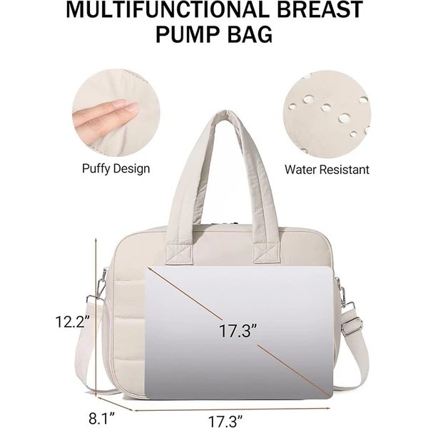 Praktische Wickeltasche mit Isolierfunktion und Zubehör Hover Image