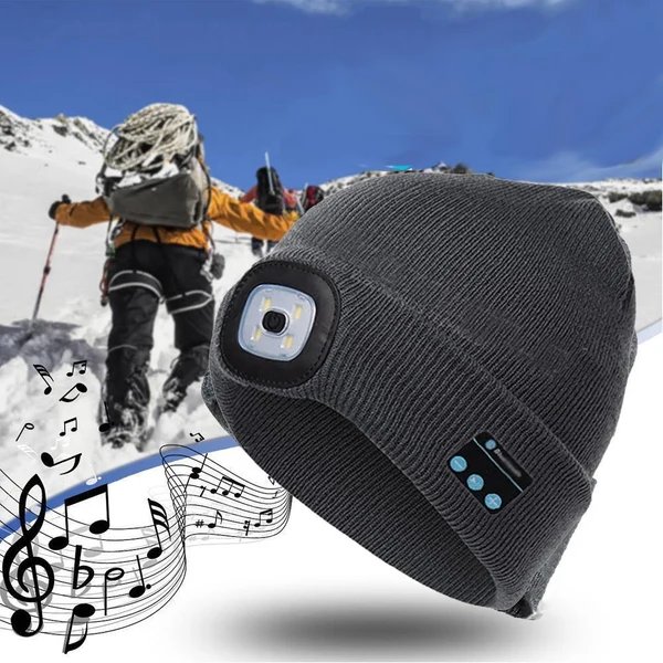 Smart LED All-in-One Mütze