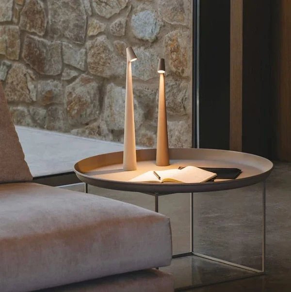 Minimalistische drahtlose LED-Stimmungslampe - NordicLite Hover Image