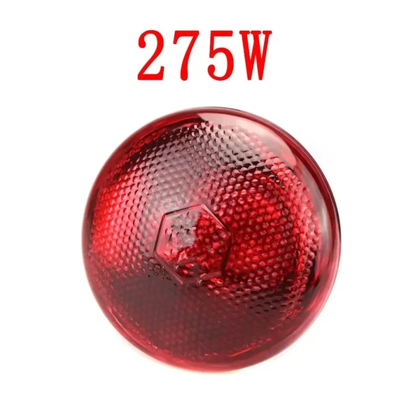 220V Geflügelheizlampe 100/150/200/275W Infrarot-Isolationsheizung für Reptilien Pflanzen Amphibien Haustiere Nutztiere