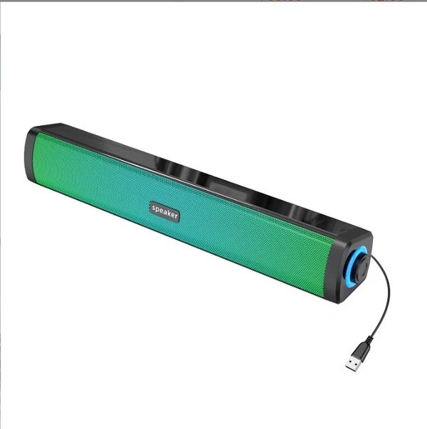 Kompakte Multimedia-Soundbar-Lautsprecher mit USB- und AUX-Anschluss