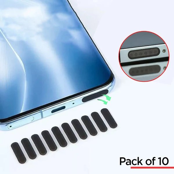 Mobile Phone Lautsprecher Staubschutznetz Aufkleber Packung mit 10