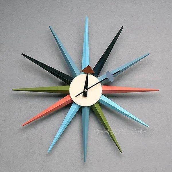 Modernes Design Strahlenform Wanduhr