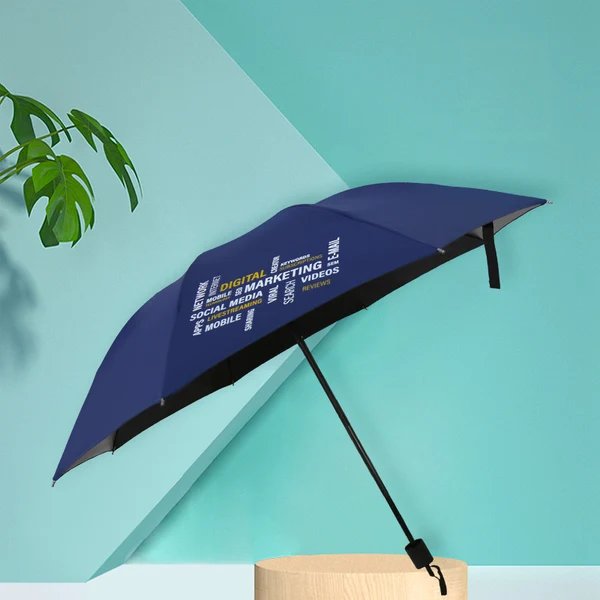 Damen Automatischer Regenregenschirm mit Windschutzsystem