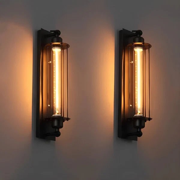 Vintage-LED-Wandlampe – Stilvolle Beleuchtung für Wohnzimmer und Flur