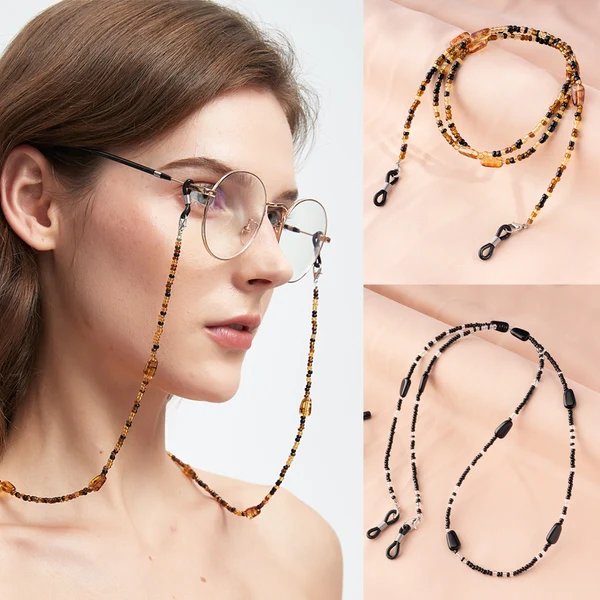 Artisan Perlen Brillen Kette