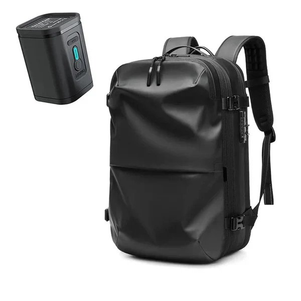 Packlite Slim – Wasserdichter Kompressionsrucksack mit USB-Anschluss für Handgepäck