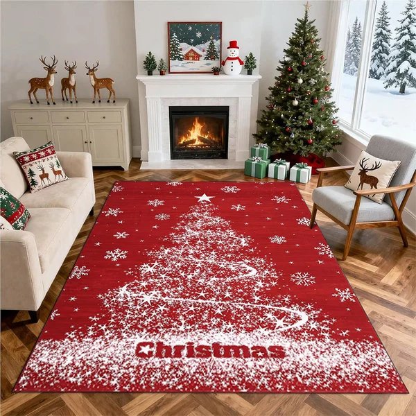 Weihnachts-Themen Teppich