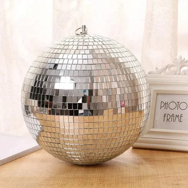 Große schimmernde Disco-Party-Kugel Glas moderne Dekoration