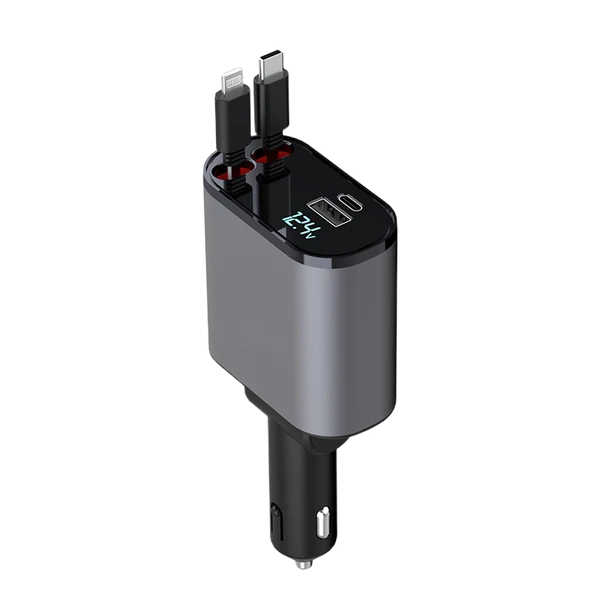 4 in 1 Schnell Auto Handy Ladegerät