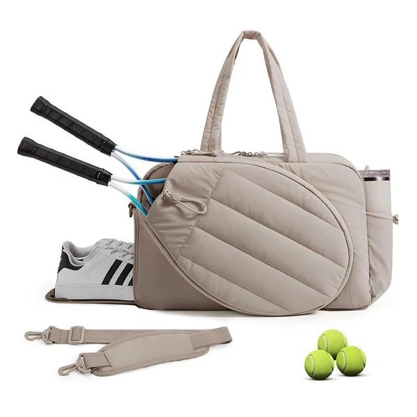 Sportliche Tennis-Tasche mit Mehreren Fächern und Trageoptionen