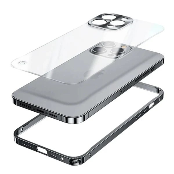 Metal Luxury MagSafe-Hülle für iPhone Pro Max - Slim und stilvolles Design mit maximalem Schutz