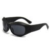 Damen sportliche Sonnenbrille mit ergonomischem Design und UV-Schutz