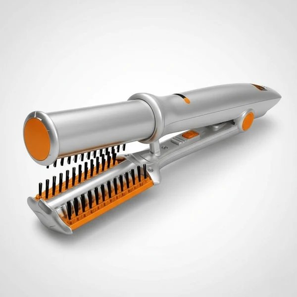 2-in-1-Drehhaarbürste für müheloses Styling