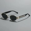 Damen Sonnenbrille im modernen, ovalen Rahmen mit harmonischem Farbspiel