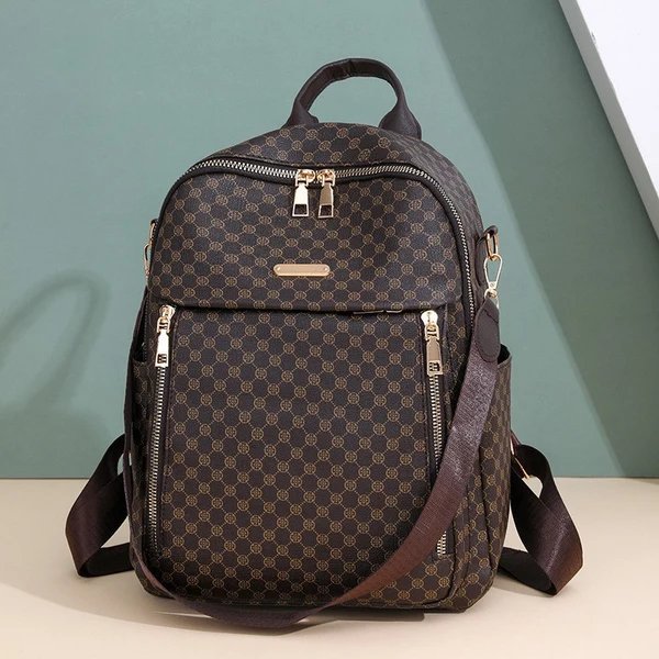 Design-Rucksack mit Eleganten Details und Vielseitigen Fächern