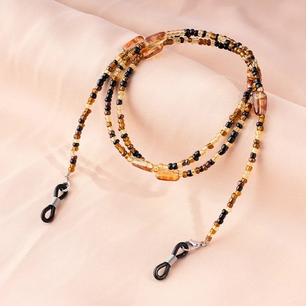 Artisan Perlen Brillen Kette Hover Image