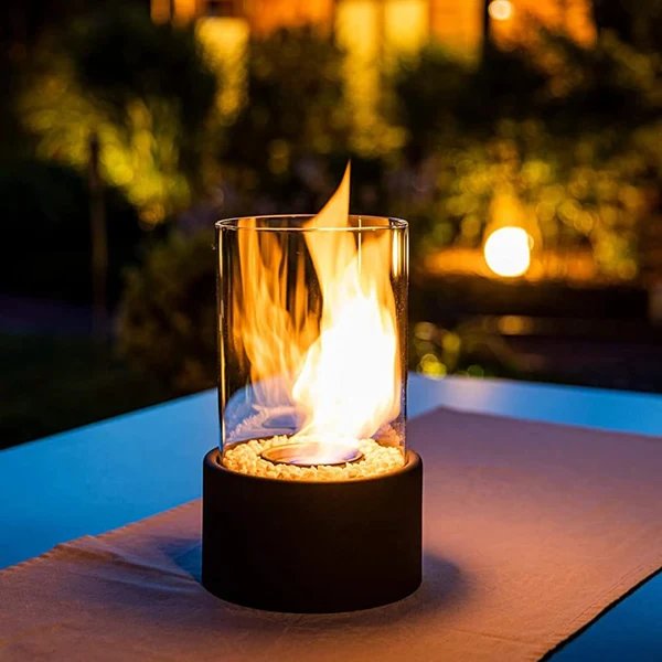 Elegante Öllampe mit ewiger Flamme – Klassisches Design mit moderner Funktionalität