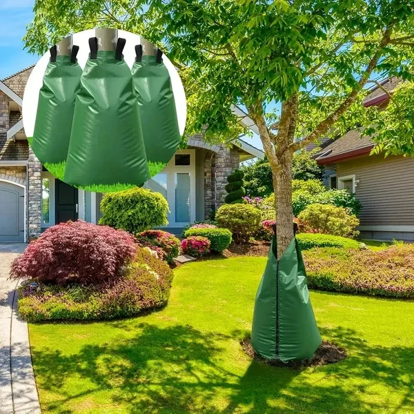 Baumgießbeutel AquaTree 20 | 75L Kapazität | Wiederverwendbar & Langfristige Bewässerung | Für Garten- & Landschaftspflege Hover Image