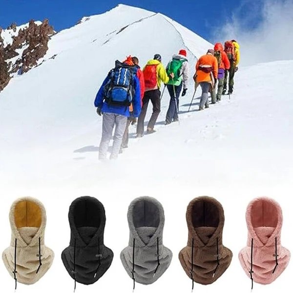 Ski-Maske mit Sherpa-Kapuze Hover Image
