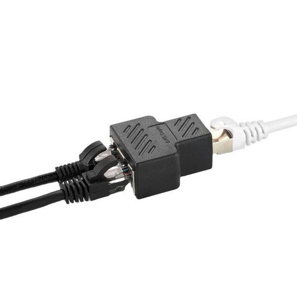 Dual Ethernet Splitter Adapter