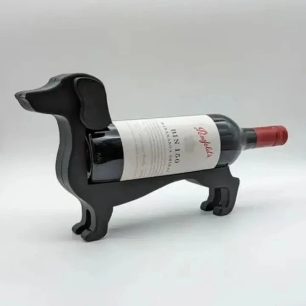 Dachshund Weinflaschenhalter – Einzigartiger, Dekorativer Weinhalter