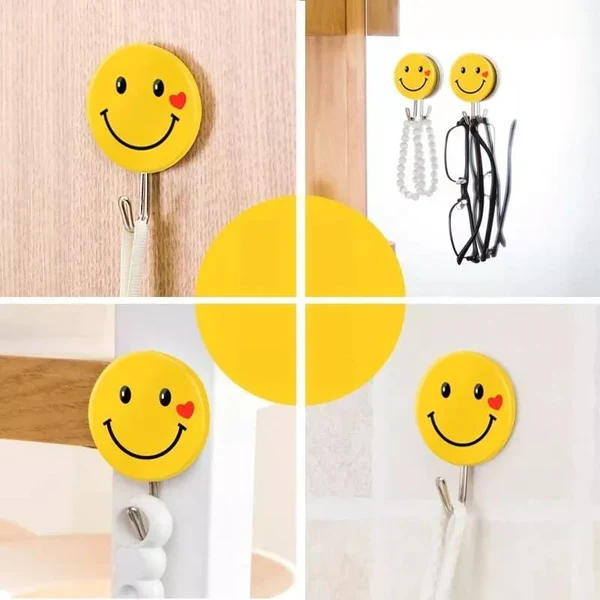 3 PCs Emoji Wandhaken Schwerlast Selbstklebender Haken