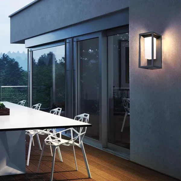 Moderne LED Wandleuchte für den Außenbereich - LumaLine, Energieeffizient und Stilvoll, Ideal für Garten und Terrasse