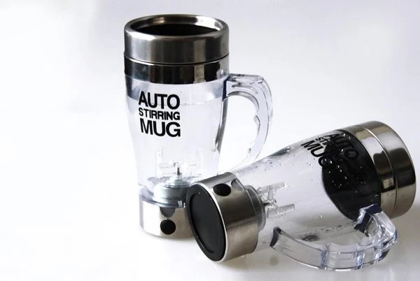 350ml Transparente Isolierte Automatische Rührbecher Hover Image