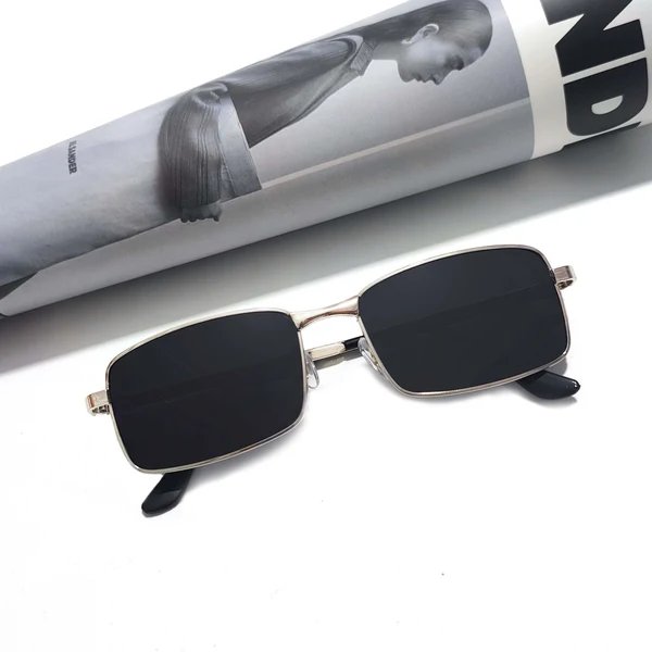 Herren modische rechteckige Sonnenbrille