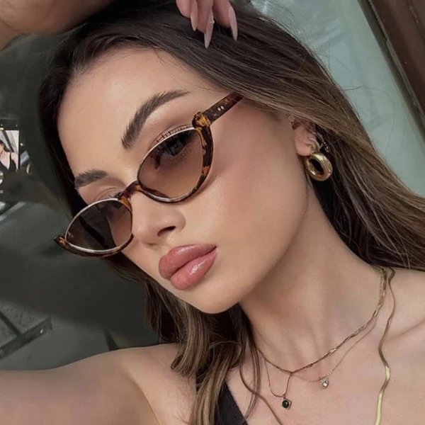 Damen modische Katzenaugen Sonnenbrille
