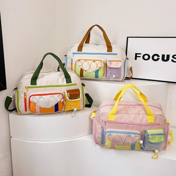 Farbenfrohe Multifunktionale Reisetasche