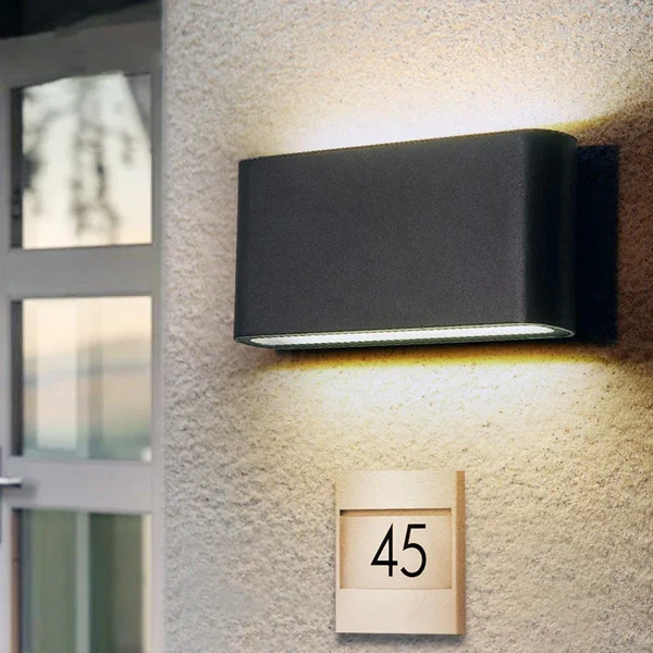 Wasserdichte LED-Außenwandlampe – Moderne Beleuchtung für Zuhause und Garten