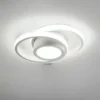 Moderne LED-Deckenleuchte mit doppeltem Ringdesign - Dämmerungsringe