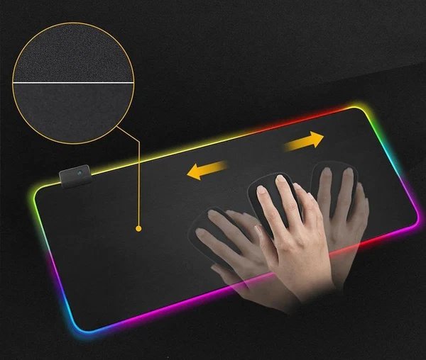 13 Lichtmodus RGB Mauspad Hover Image