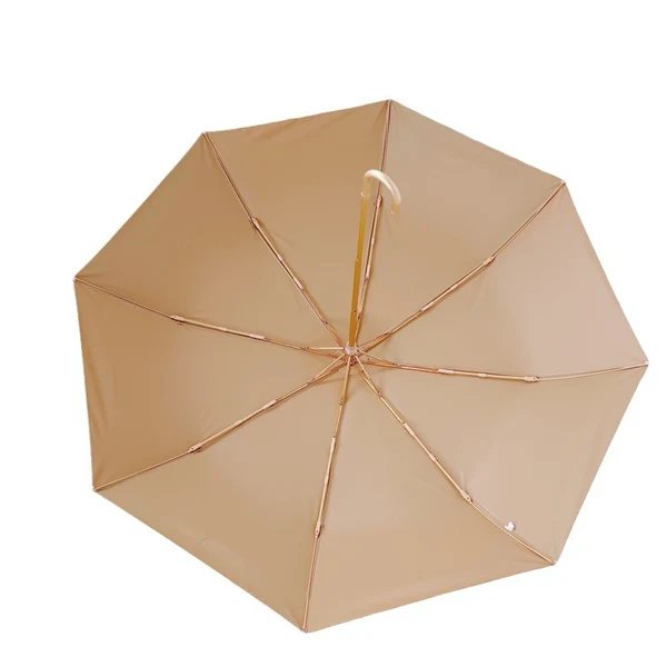 Damen Faltbarer Regenschirm mit elegantem Herzdesign Hover Image