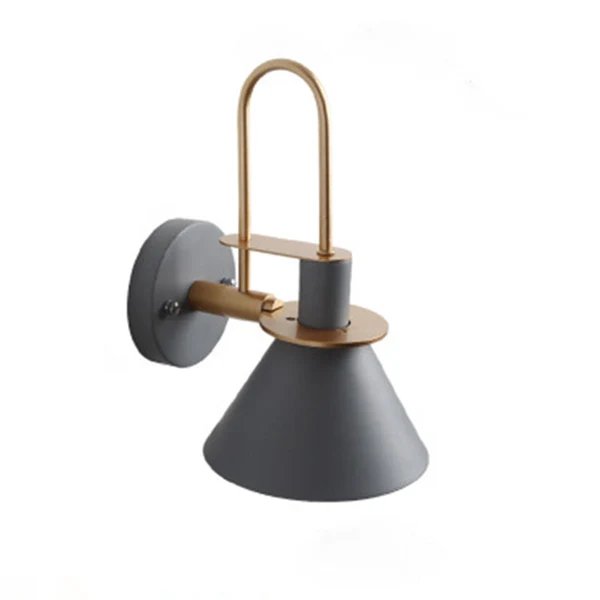 Macaroon Stil Wandmontage Lichtarmatur Metall Bunte Wandleuchte für Hotelzimmer