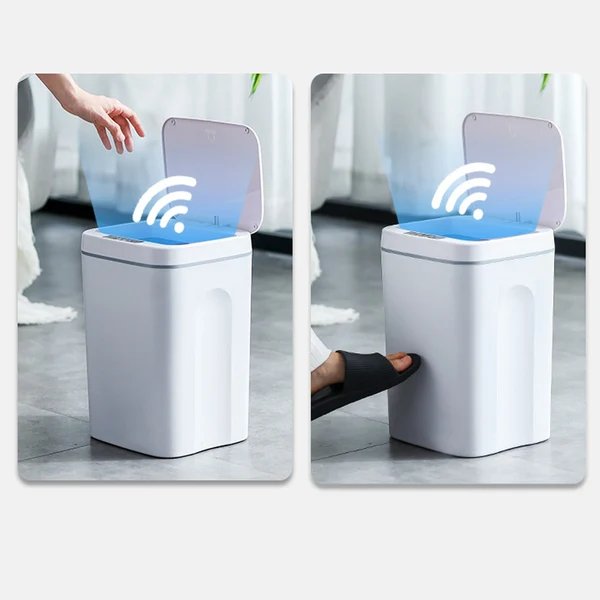 16L Berührungsfreier Müllbehälter Smart Sensor für müllfreies Arbeiten Hover Image