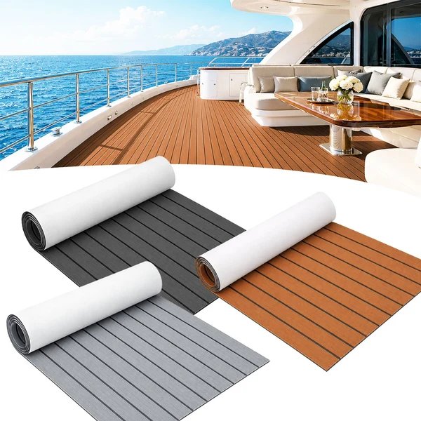 Boot Bodenbelag EVA Teak Bodenbelag Selbstklebend