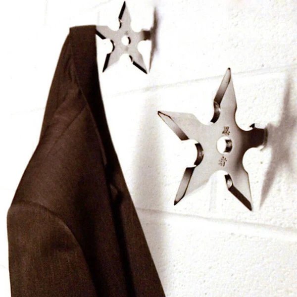 Edelstahl Ninja Darts Wandhalter