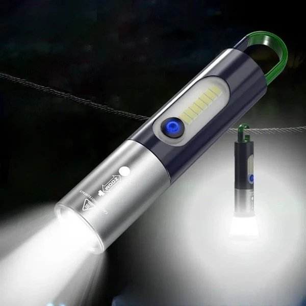 Zoom Ultra-Hell Taschen-LED-Outdoor-Taschenlampe