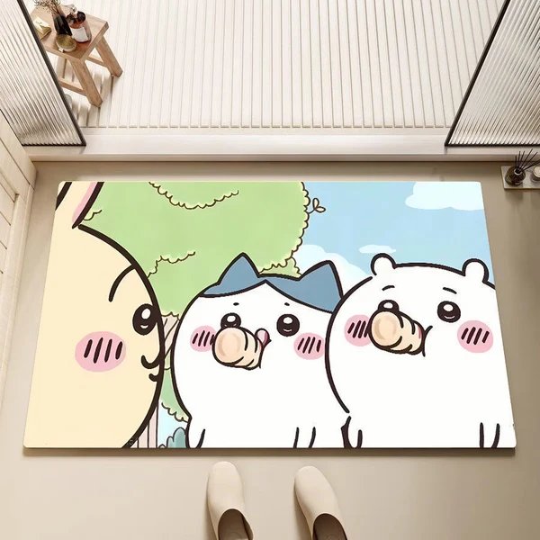 Cartoon-Charakter-Badezimmermatte Hover Image